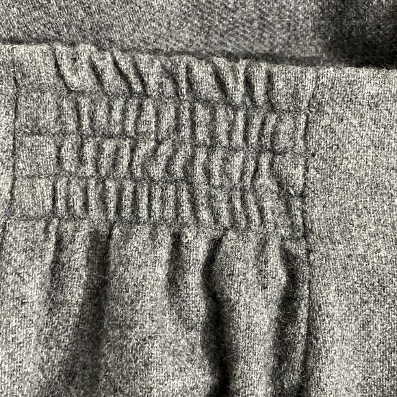 Villager by Liz Claiborne Gray Wool Skirt Sz 10P Vintage Lined Fall Cottagecore - Picture 9 of 10